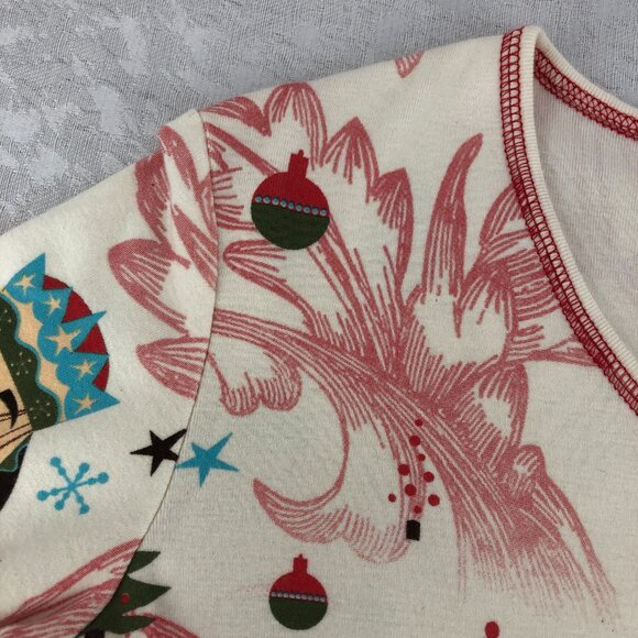 Cactus Bay Holiday Nutcracker Long Sleeve Tee Shirt with Rhinestones Size M - Picture 4 of 13